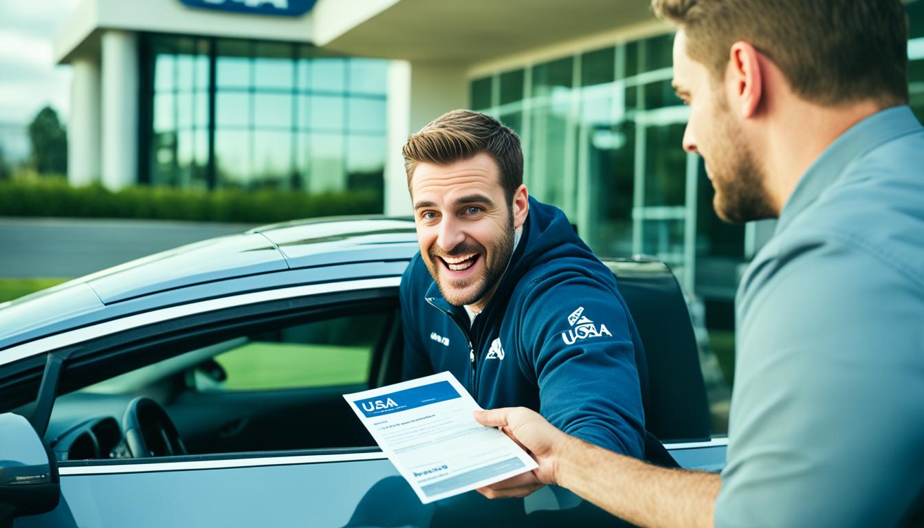 USAA auto loan co-borrower