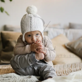 Baby Gap newborn hats and socks